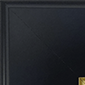 Concerto Black with Gold Frame